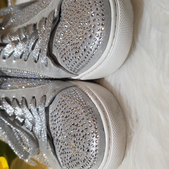 Kenneth Cole Kam Shine Rhinestone Women's Sneakers - Picture 3 of 8